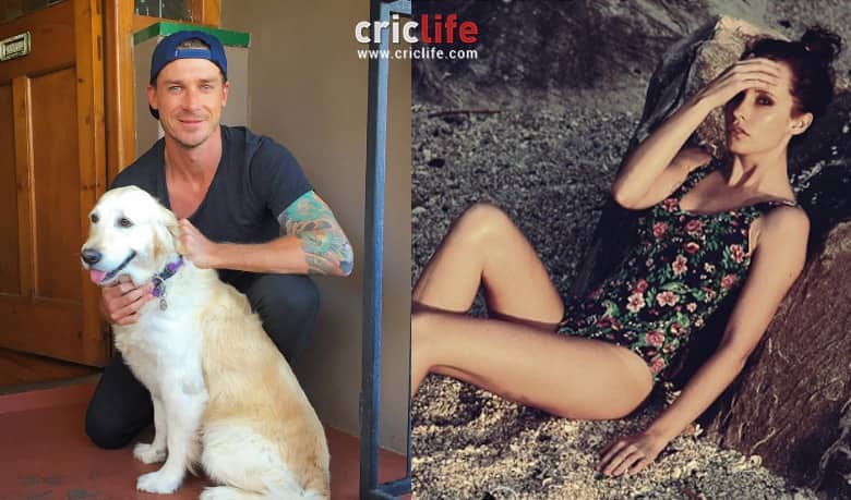 Dale Steyn with partner Jeanne Kietzmann