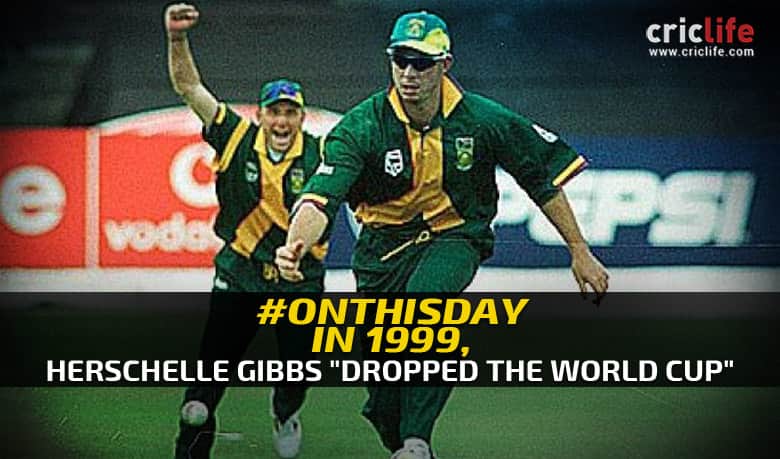 Dropping the World Cup 1999? Here is Herschelle Gibbs’ side of the story; still thinks ‘it was Out!’