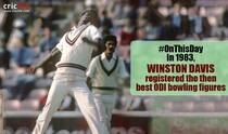 VIDEO: Winston Davis derails the Australian batting line-up in World Cup 1983