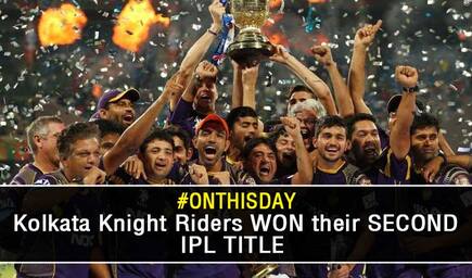 Kolkata Knight Riders attain glory for the second time in their IPL chronicle