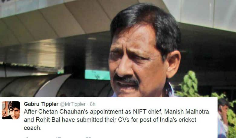 Twitterati troll former cricketer Chetan Chauhan on becoming head of Fashion School NIFT