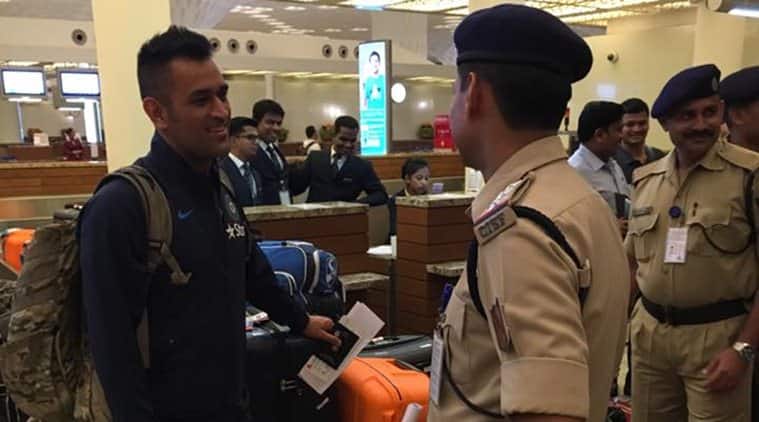Watch: MS Dhoni and Co leave for Zimbabwe to play limited-overs series