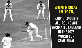 Gary Gilmour’s 6 for 14, match-winning innings took Australia into World Cup 1975 final