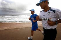 When the entire Indian team was made to run on the road!