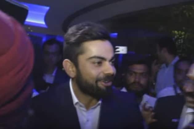 Video: Virat Kohli pleads for pee break from media