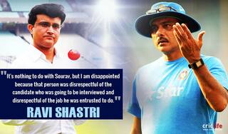 Ravi Shastri’s verbal volleys continue; lashes out at “disrespectful” Sourav Ganguly