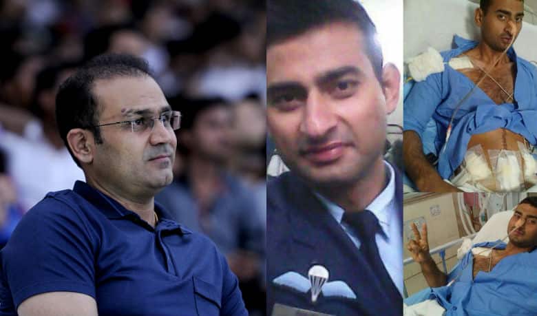 Virender Sehwag praises Army man Shailesh Gaur, VVS Laxman and Harbhajan Singh tag along