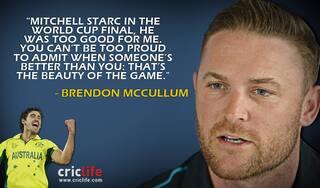 Brendon McCullum opens up on his duel with Mitchell Starc in World Cup 2015 final