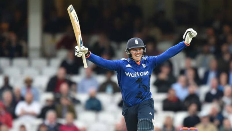 Jason Roy scored 162 in the fourth ODI against Sri Lanka &copy; AFP