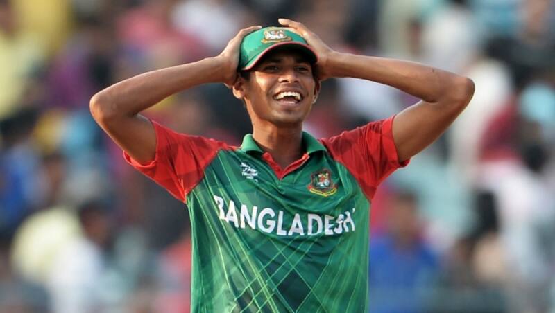 Mustafizur Rahman impressed on his T20 debut for Sussex with figures of 4 for 23 against Essex Eagle &Acirc;&copy; AFP