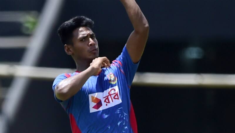 Mustafizur Rahman has reportedly suffered a shoulder injury &Acirc;&copy; AFP