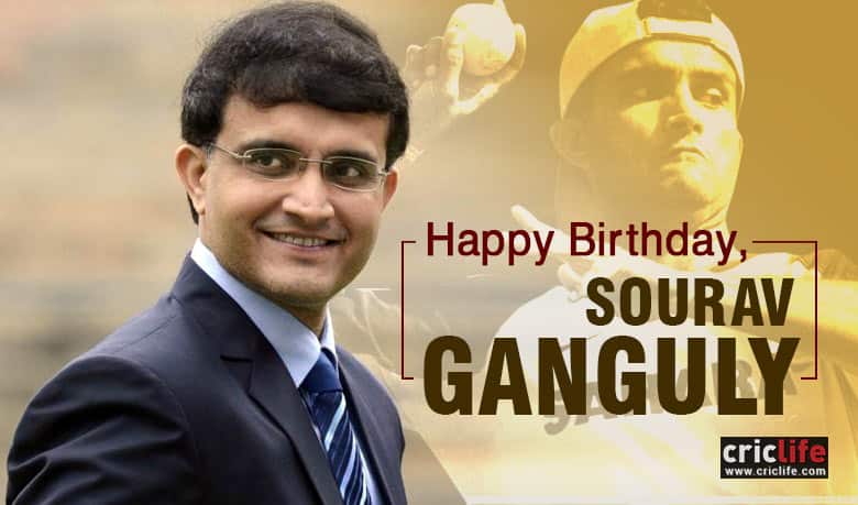 Sachin Tendulkar, Harbhajan Singh and other luminaries wish Sourav Ganguly on his 44th birthday