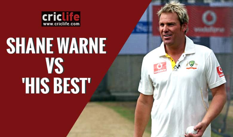 Best batsmen Shane Warne bowled to from each country