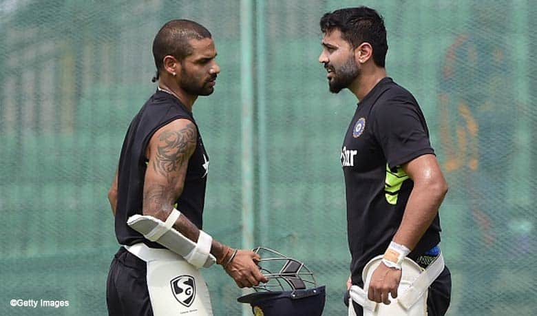 VIDEO: Shikhar Dhawan, Murali Vijay ‘wrestle it out’ on Dubsmash