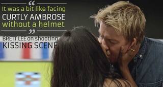 Brett Lee opens up on shooting kissing scenes for ‘Unindian’