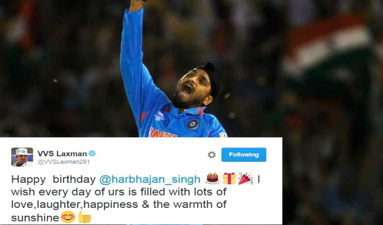 Anil Kumble, Rohit Sharma and other cricketers wish Harbhajan Singh on his 36th birthday