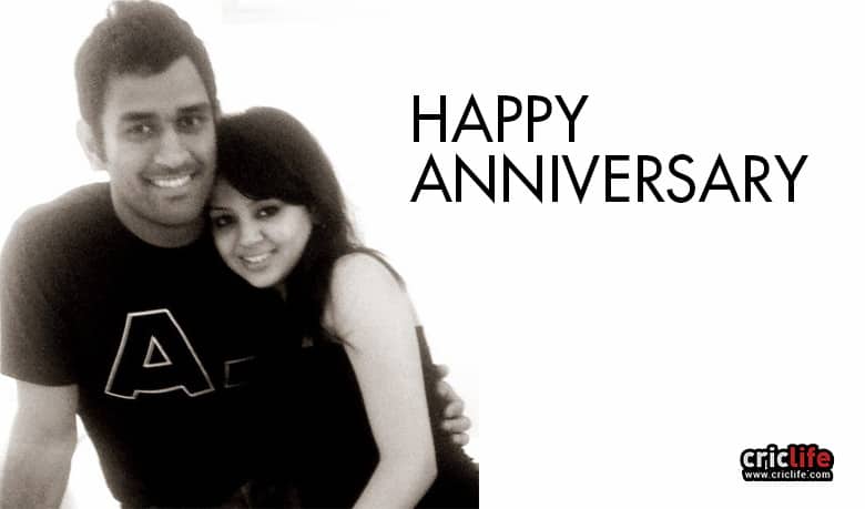 Twitterati wish MS Dhoni-Sakshi on their 6th wedding anniversary
