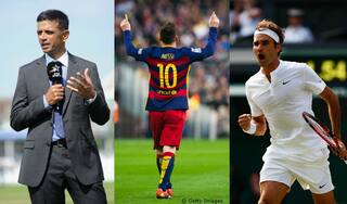 Watch Rahul Dravid talk about Lionel Messi and Roger Federer’s mindset
