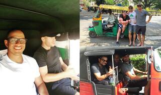 Cricketers’ love for ‘Tuk Tuk’