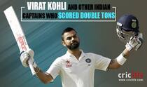 Infographic: Virat Kohli and other 4 double centurion Indian captains