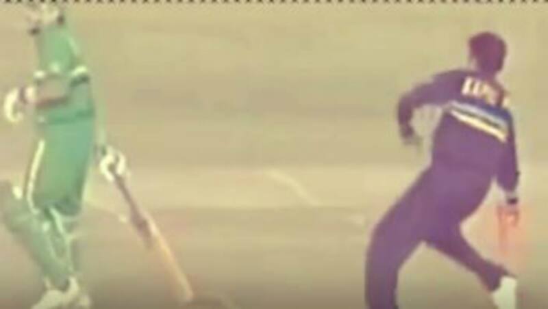 Kapil Dev 'Mankading' Peter Kirsten. Picture Courtesy: Youtube