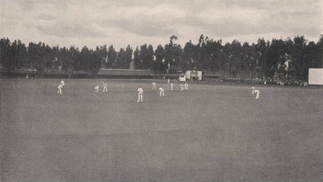 Claude Newberry made his Test debut at Old Wanderers (above) © Getty Images