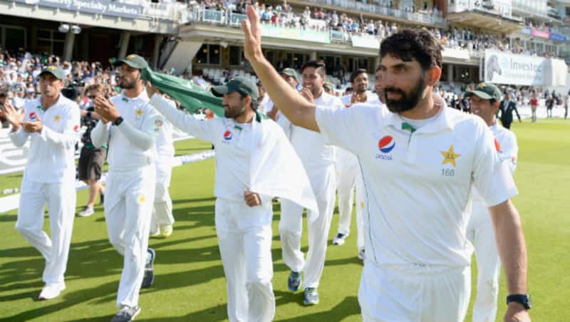 Misbah-ul-Haq led Pakistan to a memorable 2-2 draw in England &copy; Getty Images