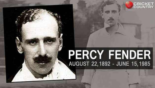 Percy Fender © Getty Images