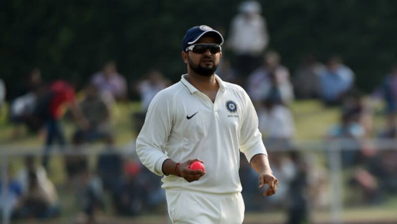 Suresh Raina has a lone battle to fight as his team is already 7 wickets down  &copy; AFP
