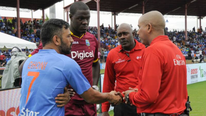 India return home having lost their two-match T20I series to West Indies 0-1 &Acirc;&copy; AFP