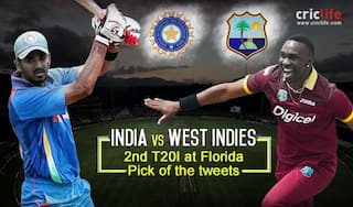 India vs West Indies 2016, 2nd T20I at Florida: Pick of the Tweets