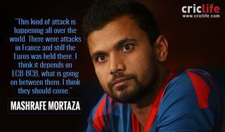 Mashrafe Mortaza urges England players to tour Bangladesh