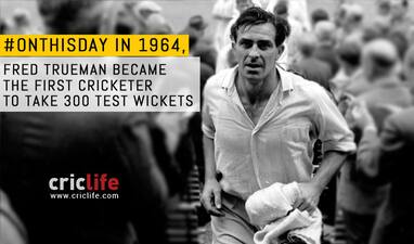 Fred Trueman misses hat-trick but acc...