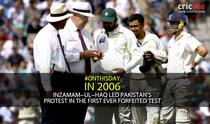 After ball-tampering row, Inzamam-ul-Haq takes Pakistan team off the field in first forfeited Test