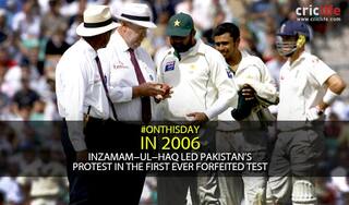 After ball-tampering row, Inzamam-ul-Haq takes Pakistan team off the field in first forfeited Test