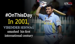 VIDEO: Virender Sehwag announces himself as an opener