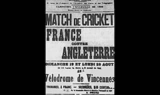 When cricket made its first and last appearance at Olympics