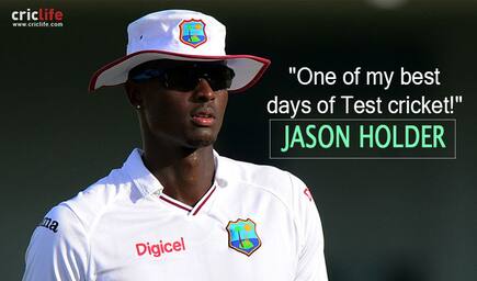 One of Jason Holder’s “best days in Test cricket”