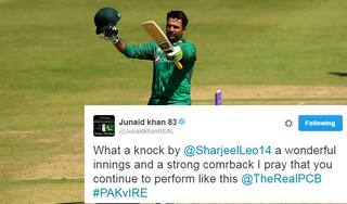 Fans react to Sharjeel Khan’s whirlwind 152 against Ireland on Twitter