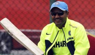 Virender Sehwag bowls a googly to Yashpal Sharma on his 62nd birthday
