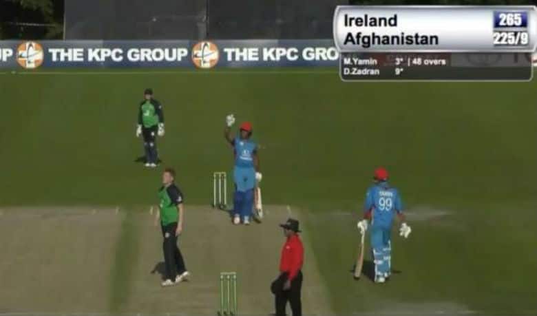 VIDEO: Dawlat Zadran’s unique way of sledging Kevin O’Brien