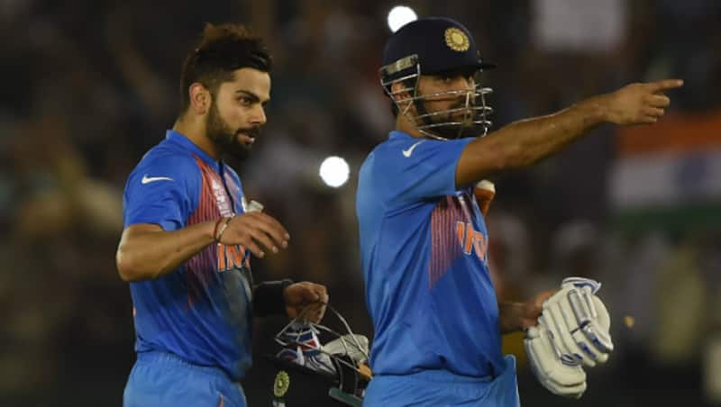 MS Dhoni and Virat Kohli will be eager to take revenge from West Indies for their semi-finals win over India in World Twenty20 (T20I) 2016 &copy; AFP