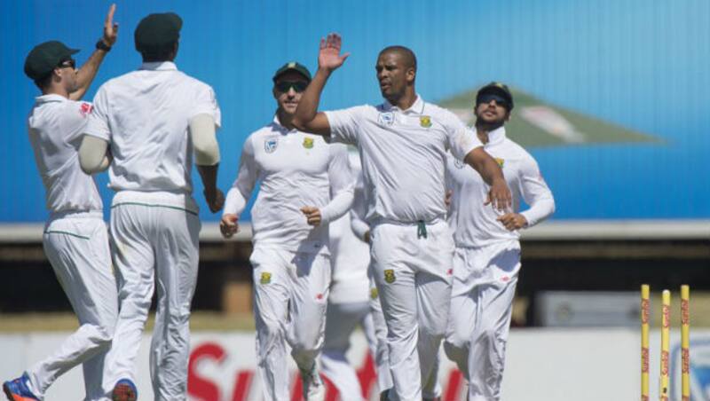 Vernon Philander took two wickets in the first innings &Acirc;&copy; AFP