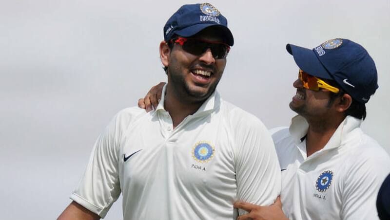 Yuvraj Singh's India Red will face Suresh Raina's India Green in the Duleep Trophy 2016-17 opener &copy; Getty Images