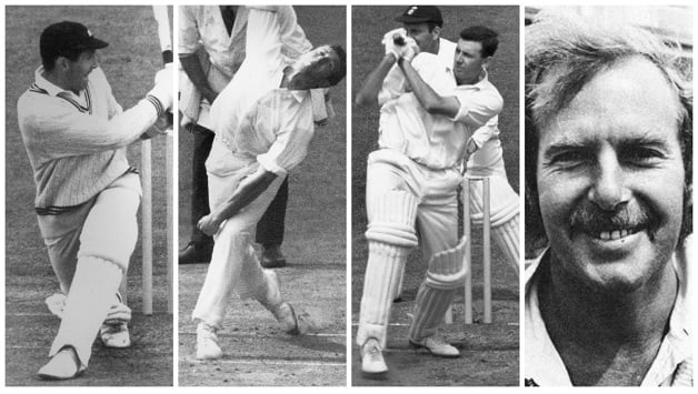 From left: Graham Dowling, Dayle Hadlee, Bruce Taylor (all © Getty Images), Bob Cunis (photo courtesy: Wikimedia Commons)