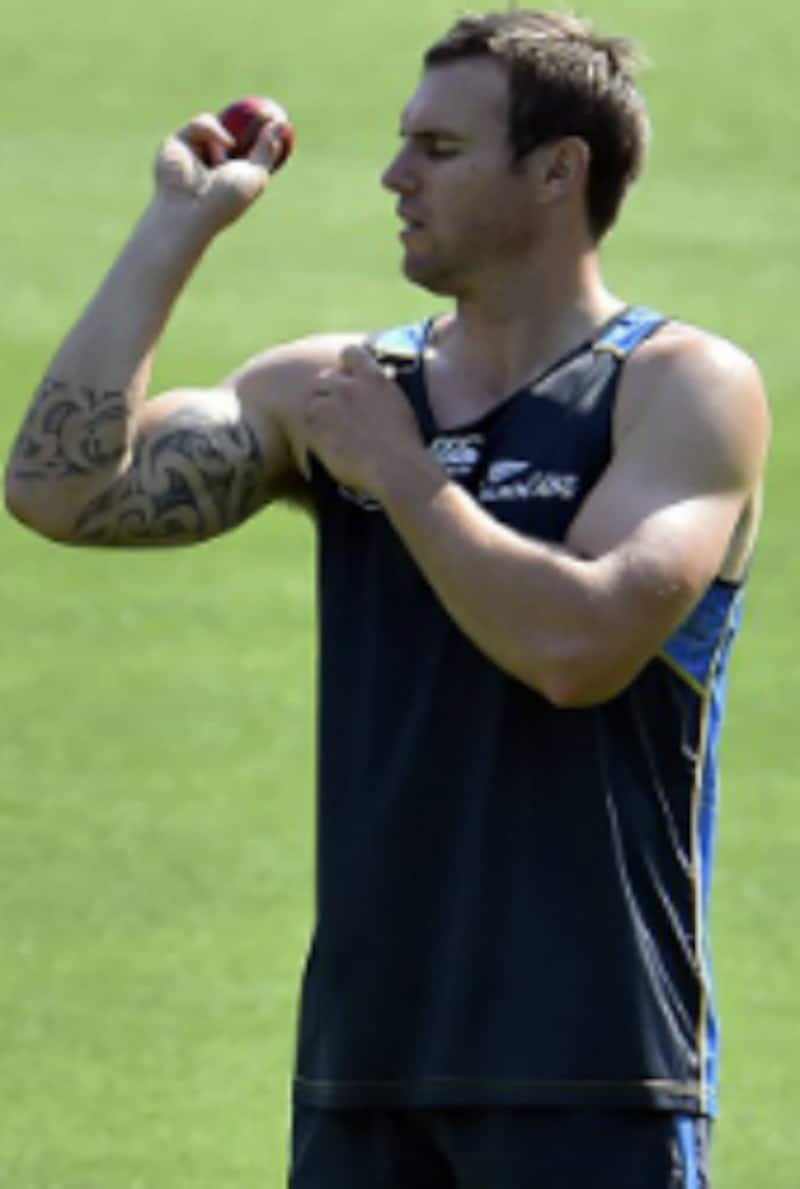 Doug Bracewell with his right-arm swing will bring in another dimension to New Zealand bowling &Acirc;&copy; Getty Images