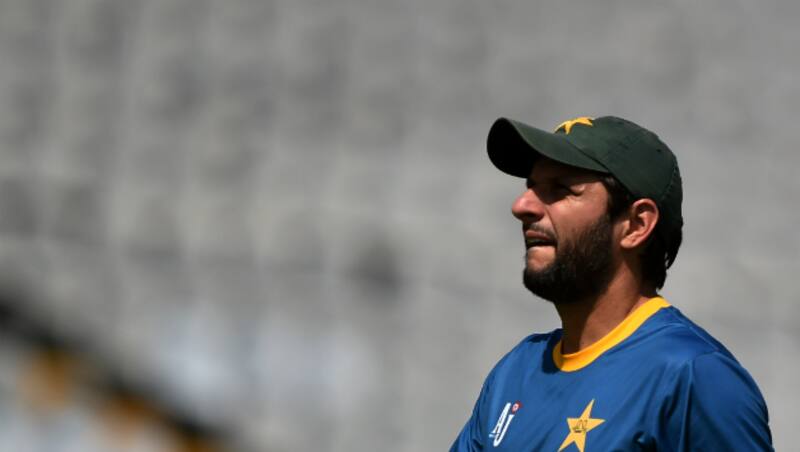 There has been a lot of uncertainty over Shahid Afridi's retirement &copy; AFP