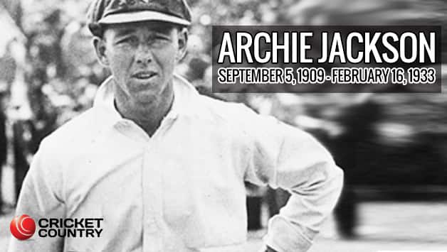 David Frith called Archie Jackson The Keats of Cricket © Getty Images