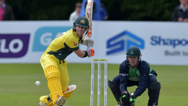 David Warner will look to give his side an explosive start while Niall O'Brien will miss the game due to a concussion © Getty Images