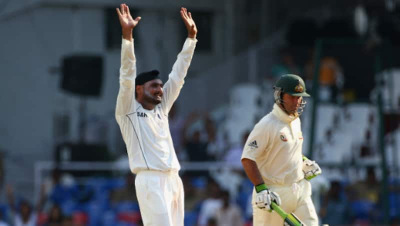 Harbhajan Singh (left) used to be Ricky Ponting's arch nemesis &copy; Getty Images
